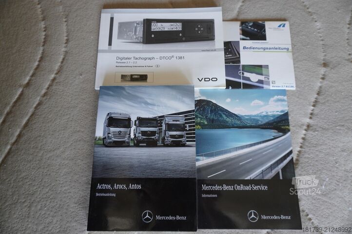 Billenő felépítmény Mercedes-Benz Actros 1840 / New 3-side tipper 10 EPAL