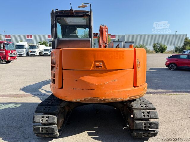 Véhicule utilitaire Hitachi ZX 85 USBLC-3 Schnellwechsler Seitenknick Klima