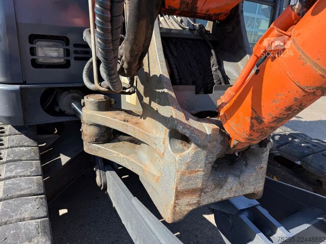 Véhicule utilitaire Hitachi ZX 85 USBLC-3 Schnellwechsler Seitenknick Klima