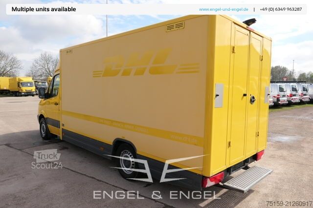 Кутиевиден ван mercedes-benz SPRINTER 310 CDI MAXI EURO-5 KOFFER REGALE KAMERA DURCHGANG