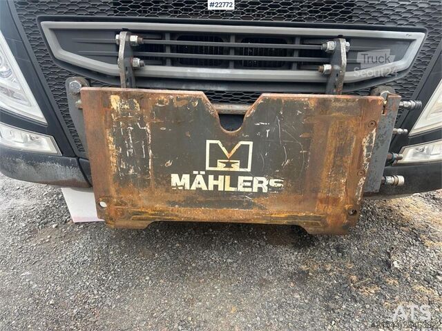  Volvo FH540 plow rigged 6x4 tipper truck w/ planer blade