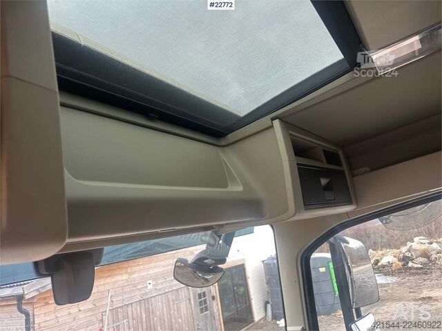 Camion de gunoi Volvo FH540 plow rigged 6x4 tipper truck w/ planer blade