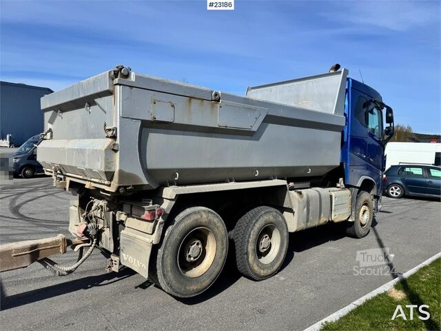  Volvo FH750 6x4 tipper truck with Maur tri-axle trailer
