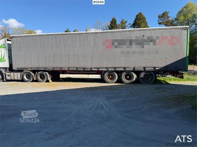  Scania R480 6x2 truck with a 3-axle Krone Profi Liner Nor