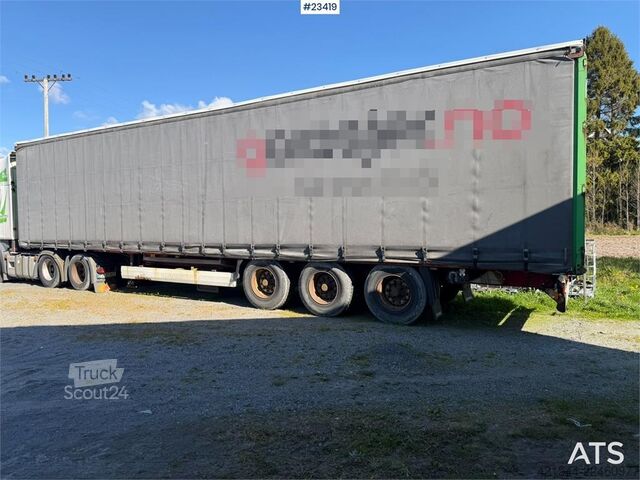  Scania R480 6x2 truck with a 3-axle Krone Profi Liner Nor