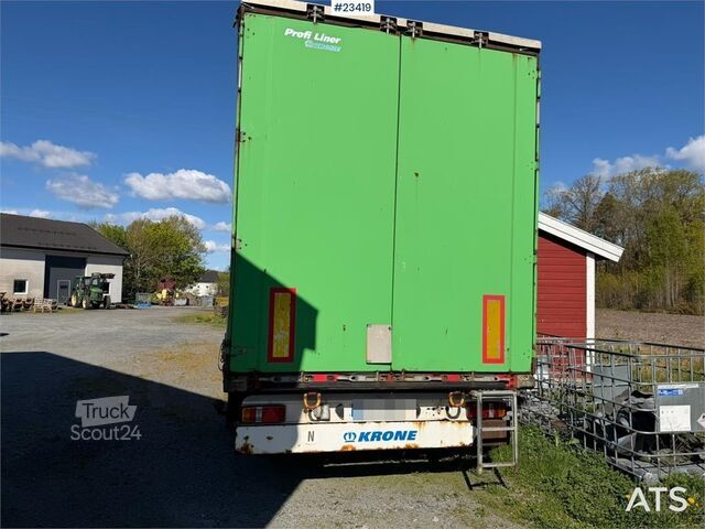 MTS standard Scania R480 6x2 truck with a 3-axle Krone Profi Liner Nor