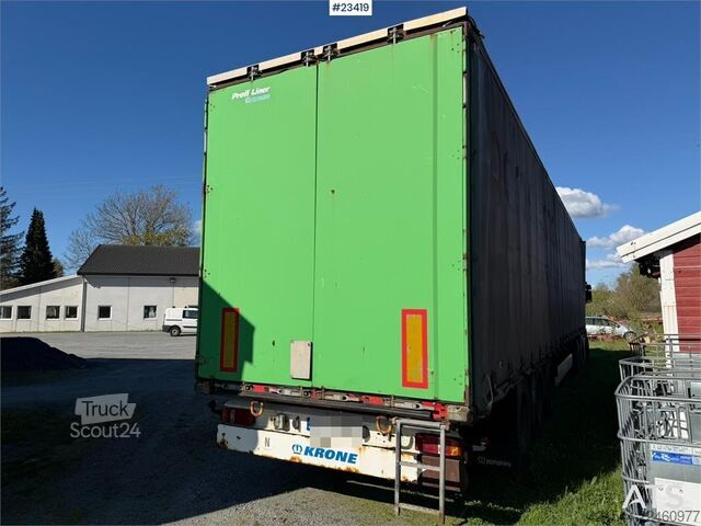 MTS standard Scania R480 6x2 truck with a 3-axle Krone Profi Liner Nor