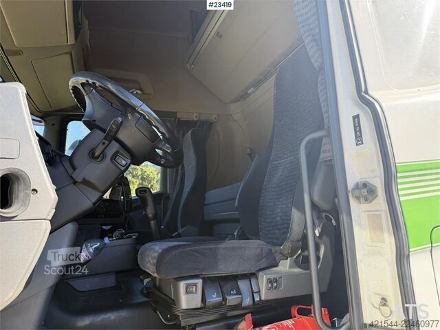 MTS standard Scania R480 6x2 truck with a 3-axle Krone Profi Liner Nor