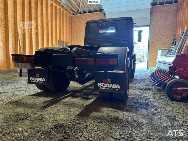  Scania 82M m/ 1971 DAMM SD325 maskinhenger