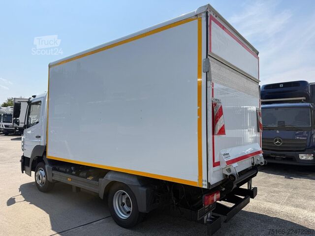 Furgon skrzyniowy MERCEDES-BENZ ATEGO 821 L Koffer 4,10 m LBW 1 T*SEITENTÜRE