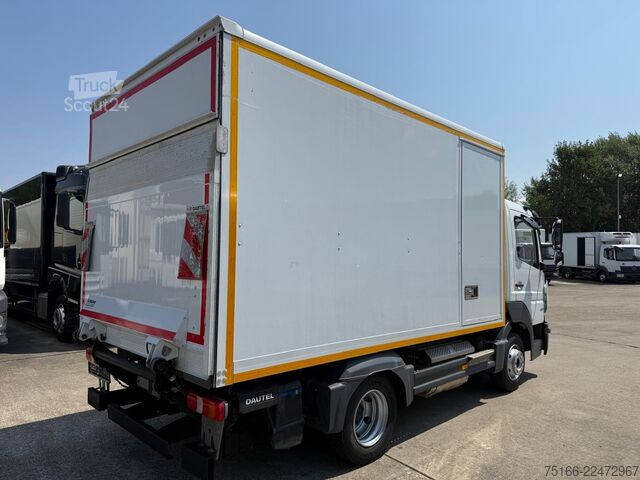 Furgon skrzyniowy MERCEDES-BENZ ATEGO 821 L Koffer 4,10 m LBW 1 T*SEITENTÜRE