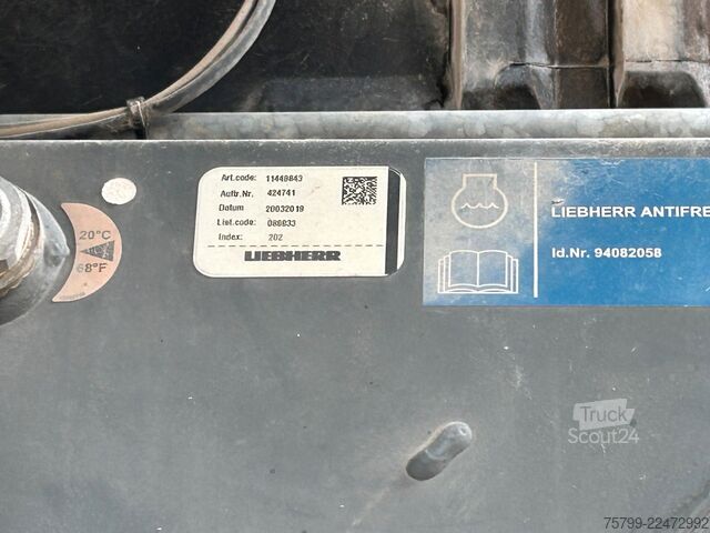 Pelle sur pneus LIEBHERR LH 24 Litronic mit Abbruch- / Sortiergreifer