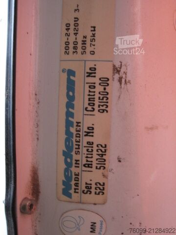 Nederman teherautó / személygépkocsi kipufogógáz-elszívó berendezés  