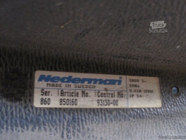 Nederman teherautó / személygépkocsi kipufogógáz-elszívó berendezés  