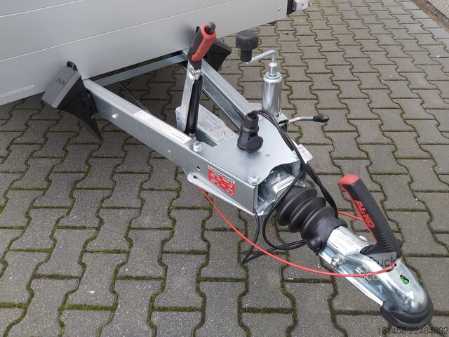Személyautó utánfutó Anssems direkt günstig verfügbar Alukoffer mit Deckel GTB 1200 VT 3 153cm Innenhöhe 1200kg gebremst