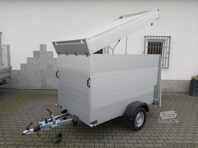 Személyautó utánfutó Anssems direkt günstig verfügbar Alukoffer mit Deckel GTB 1200 VT 3 153cm Innenhöhe 1200kg gebremst
