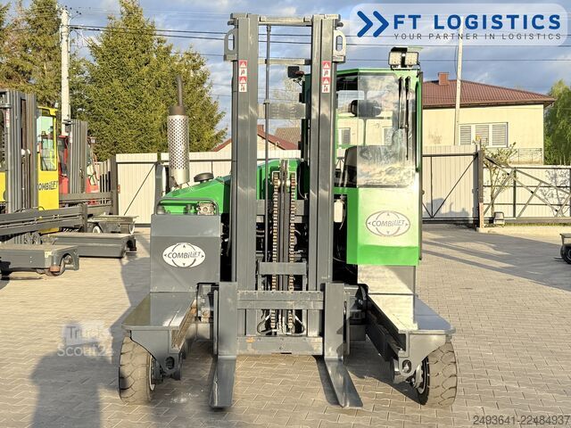štvorcestný vysokozdvižný vozík Combilift C4000 GAS DUPLEX 4100 FREE-LIFT CABIN
