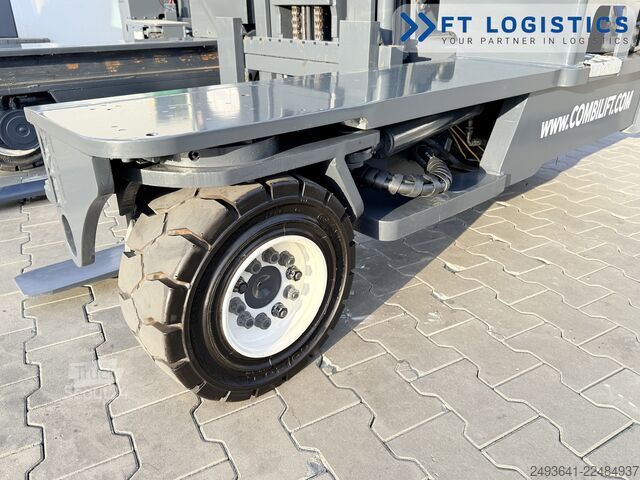 štvorcestný vysokozdvižný vozík Combilift C4000 GAS DUPLEX 4100 FREE-LIFT CABIN