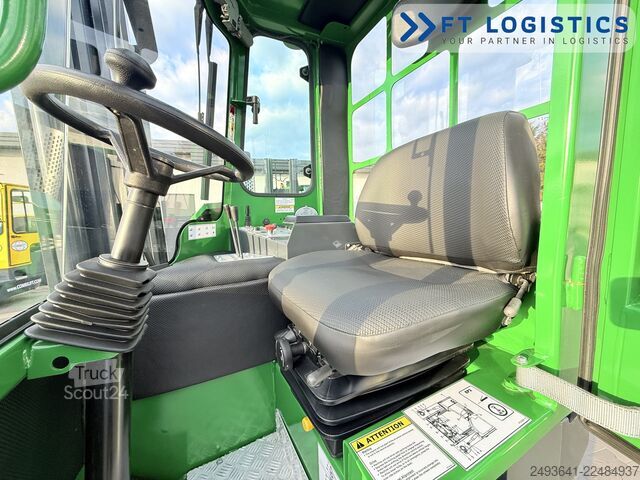 štvorcestný vysokozdvižný vozík Combilift C4000 GAS DUPLEX 4100 FREE-LIFT CABIN