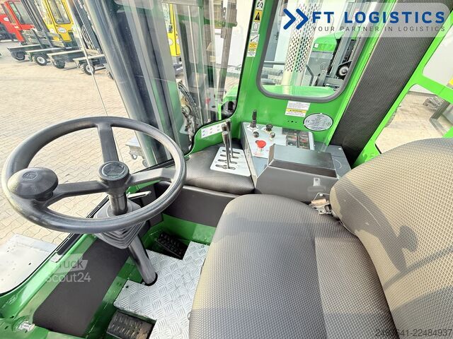 štvorcestný vysokozdvižný vozík Combilift C4000 GAS DUPLEX 4100 FREE-LIFT CABIN