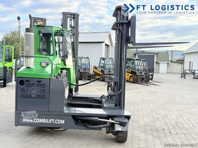 štvorcestný vysokozdvižný vozík Combilift C4000 GAS DUPLEX 4100 FREE-LIFT CABIN