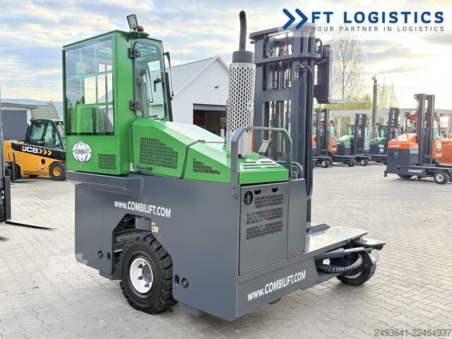 štvorcestný vysokozdvižný vozík Combilift C4000 GAS DUPLEX 4100 FREE-LIFT CABIN