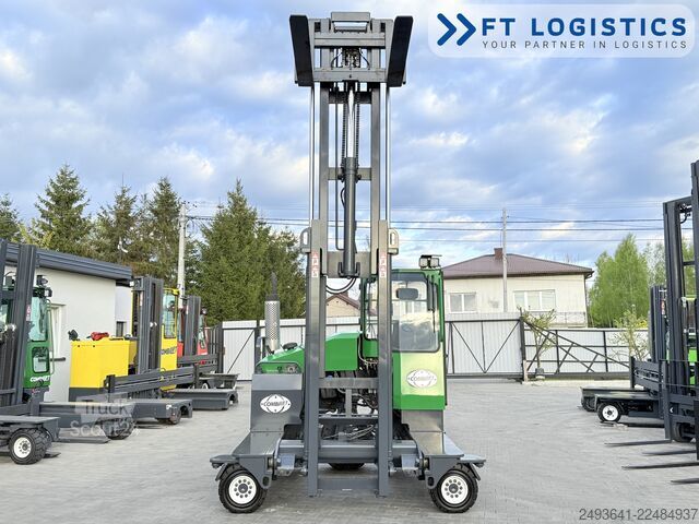 štvorcestný vysokozdvižný vozík Combilift C4000 GAS DUPLEX 4100 FREE-LIFT CABIN