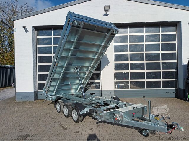 Tipphenger trailershop Martz Kipper 400/3 Profi 400x200 Rampen