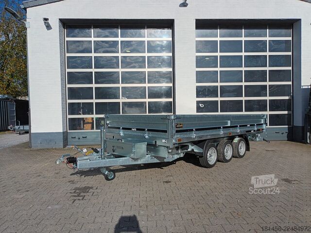 Tipphenger trailershop Martz Kipper 400/3 Profi 400x200 Rampen
