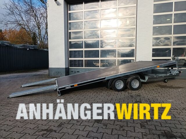Biltransporttrailer Martz GT kipp 400 2 2700kg Boden Rampen direkt