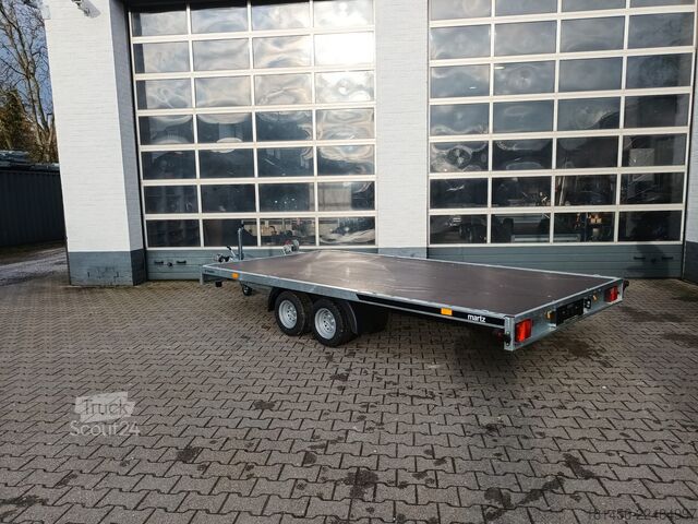 Biltransporttrailer Martz GT kipp 400 2 2700kg Boden Rampen direkt