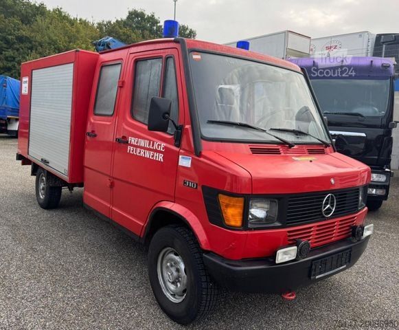 Furgone chiuso MERCEDES-BENZ 310 4x2 Doka 5-Sitz AHK Feuerwehr KLF-Th Sperre