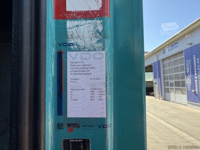 Semitrailer  HTM 1004 3 Achse Betonmischer Auflieger