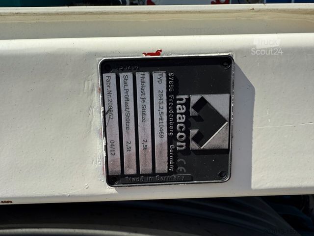 Semitrailer  HTM 1004 3 Achse Betonmischer Auflieger