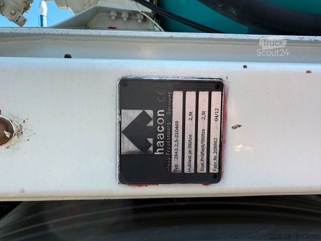 Semitrailer  HTM 1004 3 Achse Betonmischer Auflieger