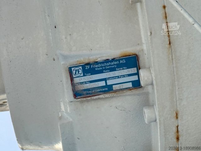 Semitrailer  HTM 1004 3 Achse Betonmischer Auflieger