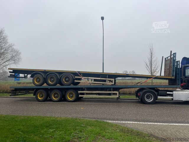Plattformanhänger Haan OPL 45 Heavy Duty (45Ton) / Rungen-Potholes /BP...