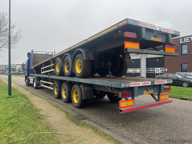 Plattformanhänger Haan OPL 45 Heavy Duty (45Ton) / Rungen-Potholes /BP...