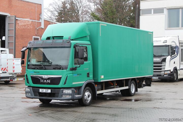 Camion caisson MAN TGL 12.220 E6 Koffer 6,1m  LBW   Luft   3 Sitze