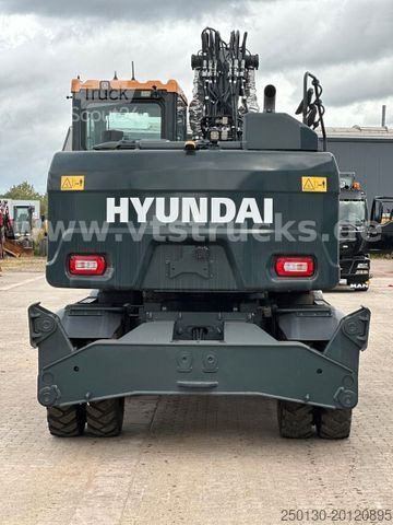 Pelle sur pneus HYUNDAI HW 140A 4x4 hydr. StĂĽtzen Kamera Klima