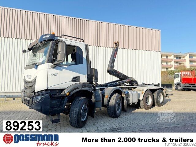 Abrollkipper Iveco X-Way AD360X48Z/P 8x4, Retarder, Motorabtrieb