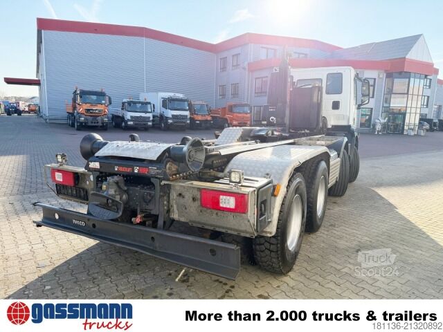 Abrollkipper Iveco X-Way AD360X48Z/P 8x4, Retarder, Motorabtrieb