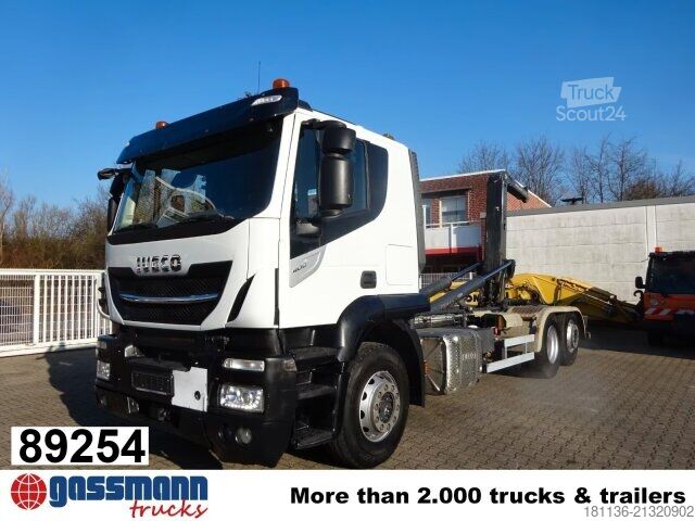 Abrollkipper Iveco AT260S40 6x2, Lenk-/Liftachse