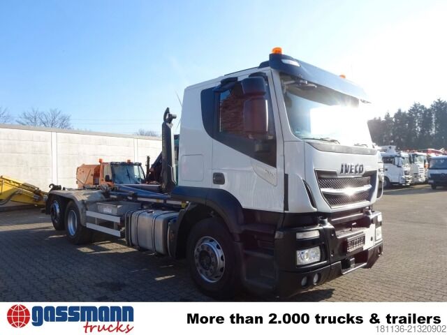 Abrollkipper Iveco AT260S40 6x2, Lenk-/Liftachse