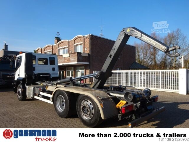 Abrollkipper Iveco AT260S40 6x2, Lenk-/Liftachse