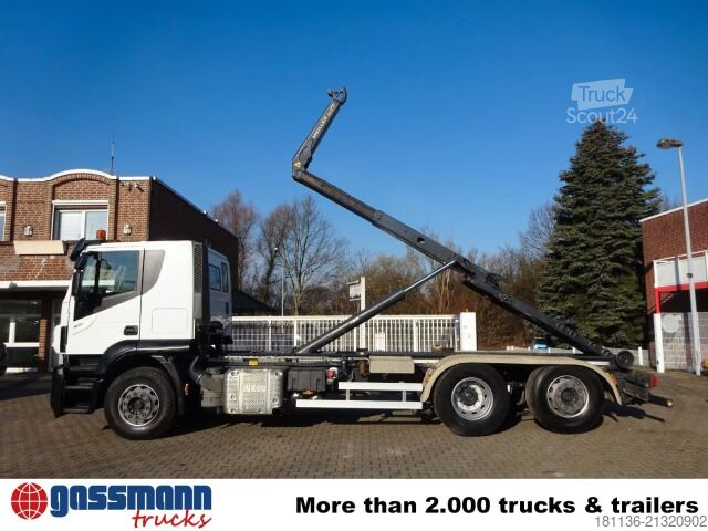 Abrollkipper Iveco AT260S40 6x2, Lenk-/Liftachse
