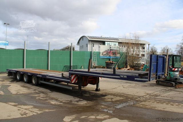 Naczepa niskopodwoziowa MÖSLEIN Semi-Tieflader STO Container Nr.: 682