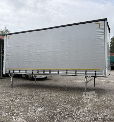 Wechselbrücke mit Pritsche & Plane Wecon Jumbo XXL Innen 3090 mm Hubdach Verzinkt