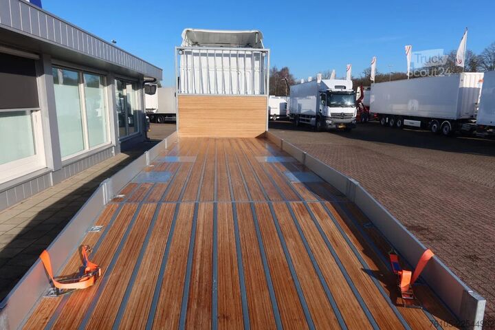 Furgone trasportatore di auto DAF XF 450 6x2 Oprijwagen vloerhoogte 100 cm + 2x  ...