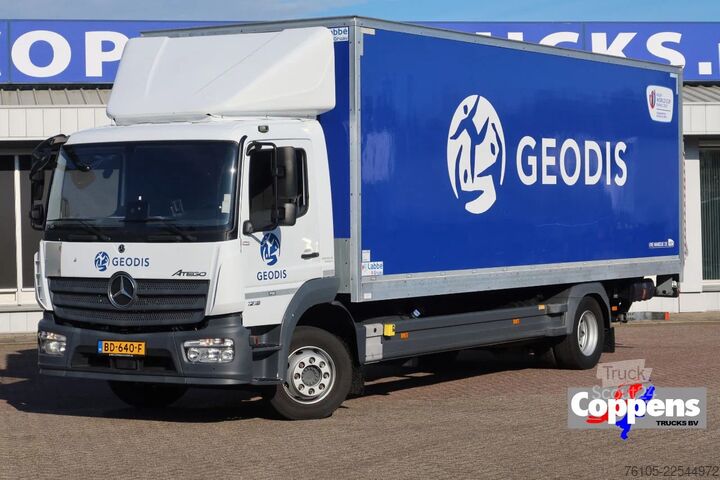 Koffer Mercedes-Benz Atego 1218 Bakwagen + Laadklep DHollandia 1500kg